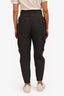 Isabel Marant Etoile Grey Washed Cotton Cargo Pants Size 36