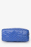 Goyard 2022 Blue Goyardine St. Louis PM Tote with Pouch