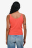 Brunello Cucinelli Coral Pink Cashmere Tank Top Size XS