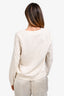 Hermès White Cotton/Silk Leopard Graphic Shirt Size 42