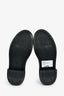 The Row Black Leather Platform 'Robin' Ankle Boots Size 37