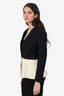 3.1 Phillip Lim Black/White Wool Detachable Bottom Blazer Size 2