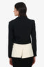 3.1 Phillip Lim Black/White Wool Detachable Bottom Blazer Size 2