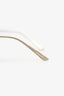 The Row x Oliver Peoples Metal Frame Blue Sunglasses