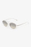 The Row x Oliver Peoples Metal Frame Grey Sunglasses