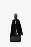 Saint Laurent Black Patent Leather Large Vicky Crossbody
