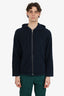 Supreme Navy Terry Cloth Zip Up Sweater Estimated Size S