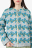 Bode Blue Merino Wool Button Up Cardigan Size XS