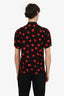 Supreme Red With Hearts Button Down T-Shirt Size S Mens