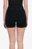 Hermès Black Stretch Knit Biker Shorts Size XS