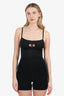 Pre-Loved Chanel™ Black One Piece Swimsuit Size 36