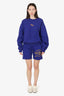 Cherry Los Angeles Purple 'World Champion' Shorts + Sweater Set Size XS
