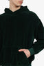 Haider Ackermann Green Velour Hoodie Estimated Size M Mens