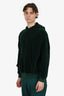 Haider Ackermann Green Velour Hoodie Estimated Size M Mens