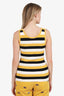 Prada Black/Yellow Terry Cloth Tank Size 40