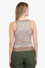 Christian Dior Brown Logo Tank Size 4