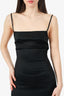 Les Benjamins Black Open Back Mini Dress Size XS