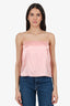 Reformation Pink Satin Tank Size XS