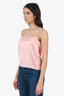 Reformation Pink Satin Tank Size XS