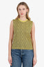 Hermès Yellow Chain D'Ancre Tank Top Size 34