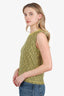 Hermès Yellow Chain D'Ancre Tank Top Size 34