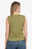 Hermès Yellow Chain D'Ancre Tank Top Size 34