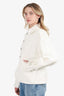 Systemic White Denim Guardian Jacket Size S