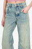 Systemic Light Blue Denim Studded Wide Leg Jeans Size S