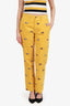 Palace x Ralph Lauren Yellow Corduroy Embroidered Car Print Pants Size 30