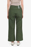 Raf Simons Green Denim Workwear Pants Size 26
