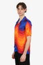 Dries Van Noten Orange/Multicolour Verner Panton Edition Short Sleeve Shirt Size 44 Mens