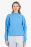 Kar/L'art de L'automobile Blue Printed Sweatshirt Size S