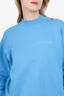 Kar/L'art de L'automobile Blue Printed Sweatshirt Size S