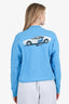 Kar/L'art de L'automobile Blue Printed Sweatshirt Size S