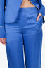 Equipment Blue Pajama Shirt + Pants Set Size XS/XXS