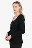 Rag & Bone Black Roslyn Ponte Blazer Size 2