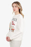 Gucci White Mad Cookies Print Sweatshirt Size M
