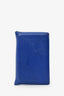 Hermès 2021 Navy Leather Calvi Card Holder