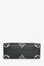 Louis Vuitton Black/Cream Leather Monogram Empreinte OnTheGo PM With Strap