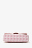 Pre-Loved Chanel™ Pink Medium Travel 'Ligne' Flap Shoulder Bag