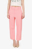 Equipment Femme Pink Straight Leg Pants Size 6