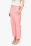 Equipment Femme Pink Straight Leg Pants Size 6