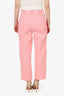 Equipment Femme Pink Straight Leg Pants Size 6