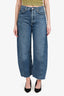 Agolde Blue Denim Barrel Leg Jeans Size 26