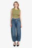 Agolde Blue Denim Barrel Leg Jeans Size 26