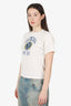 Balenciaga White Logo Crest T-Shirt Size 10 Kids