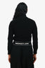 Moncler Black/White Cardigan Tricot Size 14 Kids