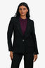Pre-Loved Chanel™ 2005 Black Tweed Blazer Jacket Size 36