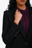 Pre-Loved Chanel™ 2005 Black Tweed Blazer Jacket Size 36