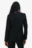 Pre-Loved Chanel™ 2005 Black Tweed Blazer Jacket Size 36
